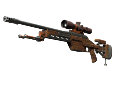 SSG 08 | Orange Filigree ( Factory New)
