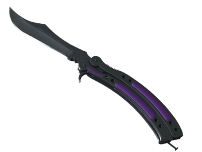 ★ Butterfly Knife | Ultraviolet ( Minimal Wear)