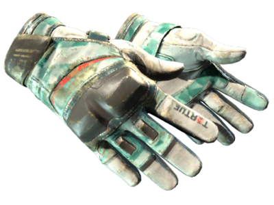 Moto Gloves | Spearmint ( Battle-Scarred)