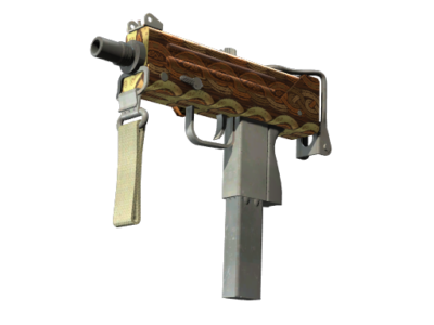 MAC-10 | Copper Borre ( Minimal Wear)