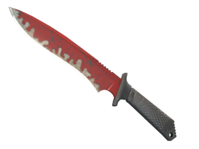 ★ Classic Knife | Crimson Web ( Well-Worn)