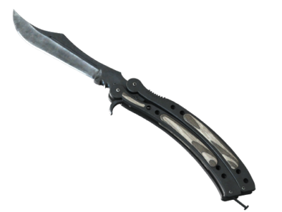 ★ Butterfly Knife | Black Laminate ( Minimal Wear)