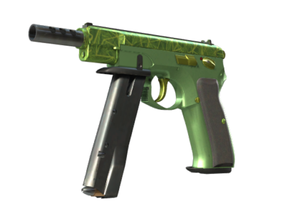 CZ75-Auto | Emerald Quartz ( Minimal Wear)