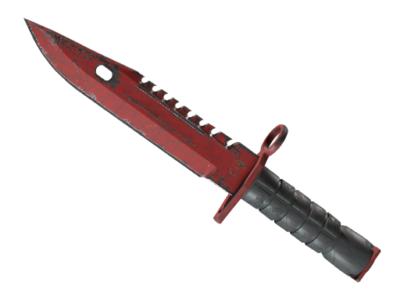 ★ M9 Bayonet | Crimson Web ( Well-Worn)