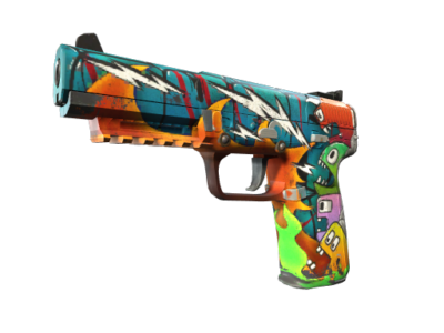 Five-SeveN | Angry Mob ( Well-Worn)