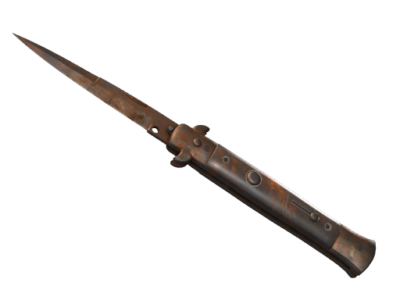 Stiletto Knife | Rust Coat ( Battle-Scarred)