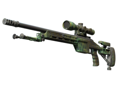 SSG 08 | Jungle Dashed ( Factory New)