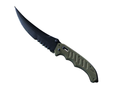 ★ Flip Knife | Blue Steel ( Battle-Scarred)